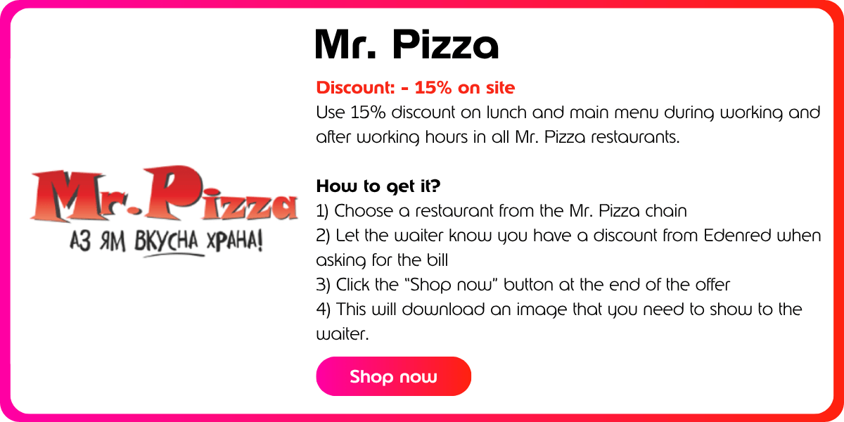 mr pizza discount