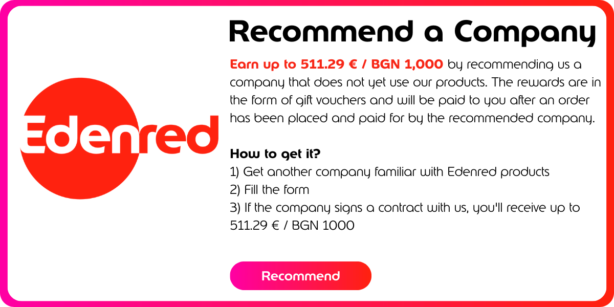 recommend edenred