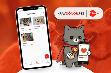KravDonor и Идънред обединяват усилия в подкрепа на домашните любимци