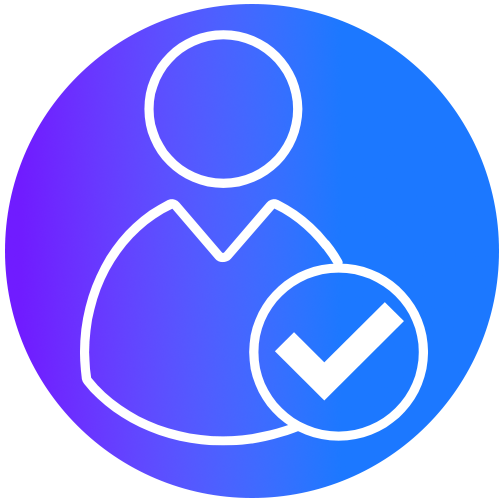 You create your profile.